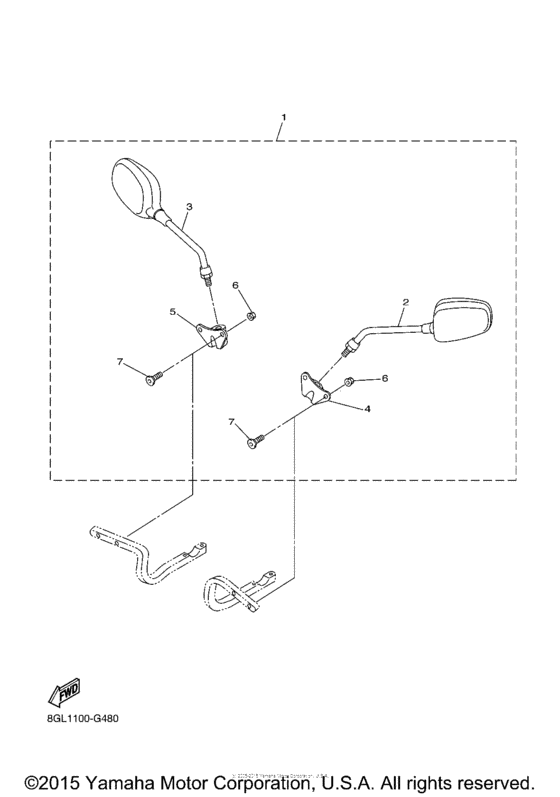 Alternate rear view mirror