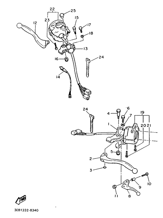 Handle switch & lever