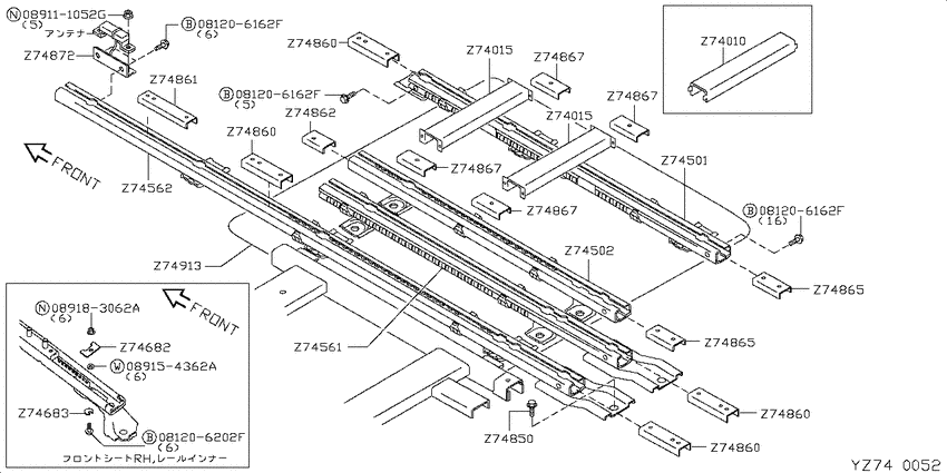 floor panel & fitting