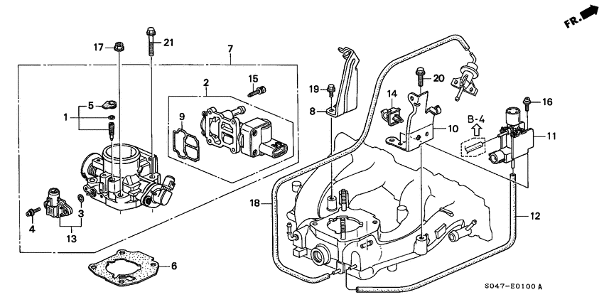 Throttle body