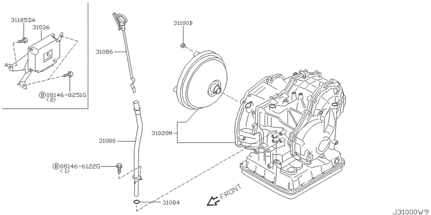 Auto transmission,transaxle & fitting