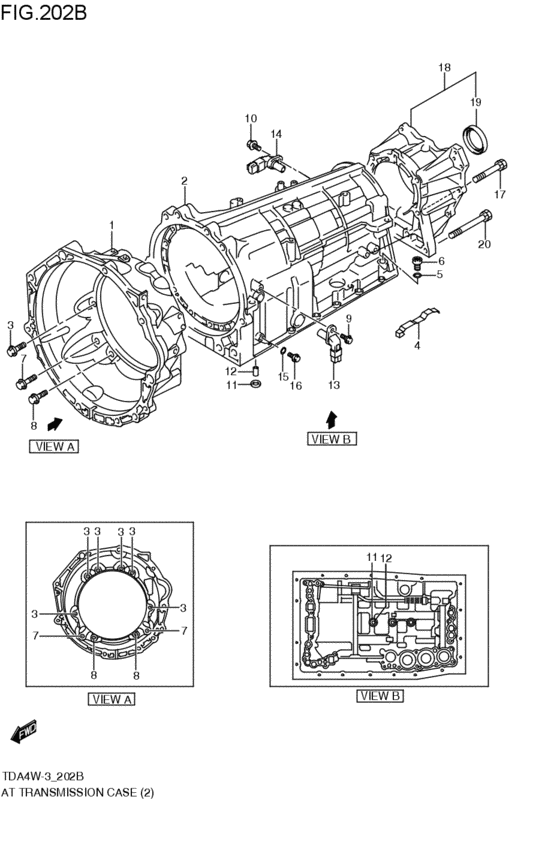 at - transmission case