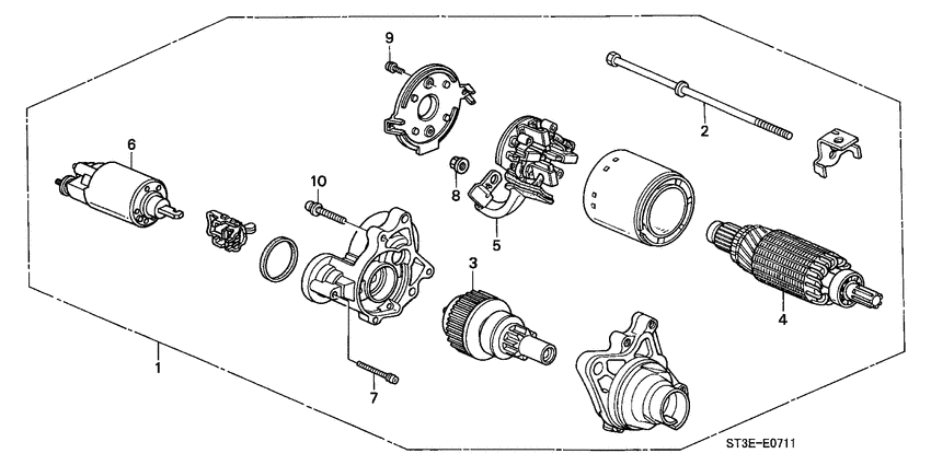 Starter motor