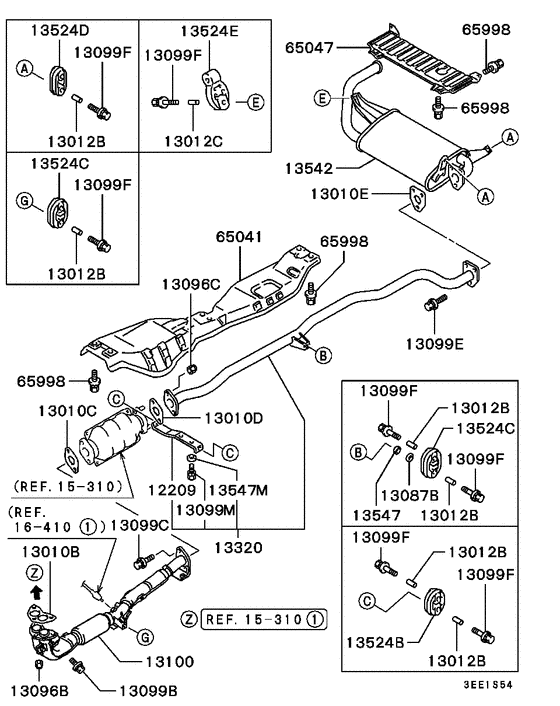 Exhaust pipe & muffler