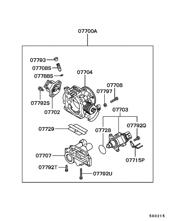 Injector & throttle body