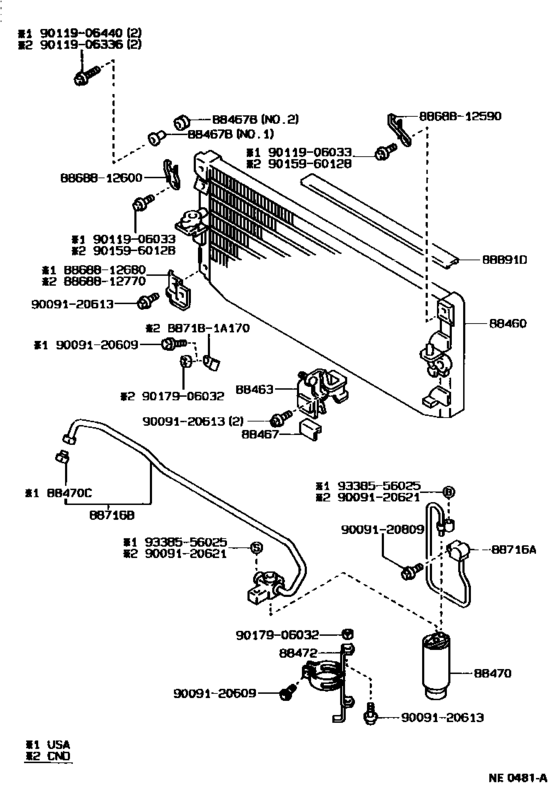 Heating & Air Conditioning - Cooler Piping