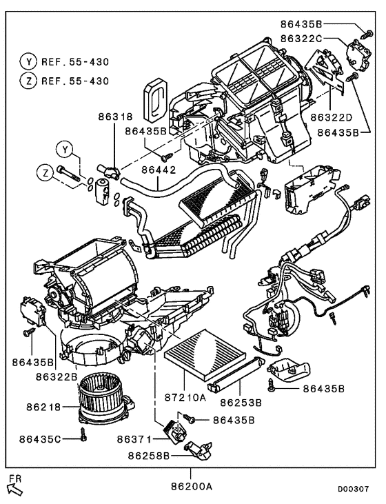 Heater unit & piping