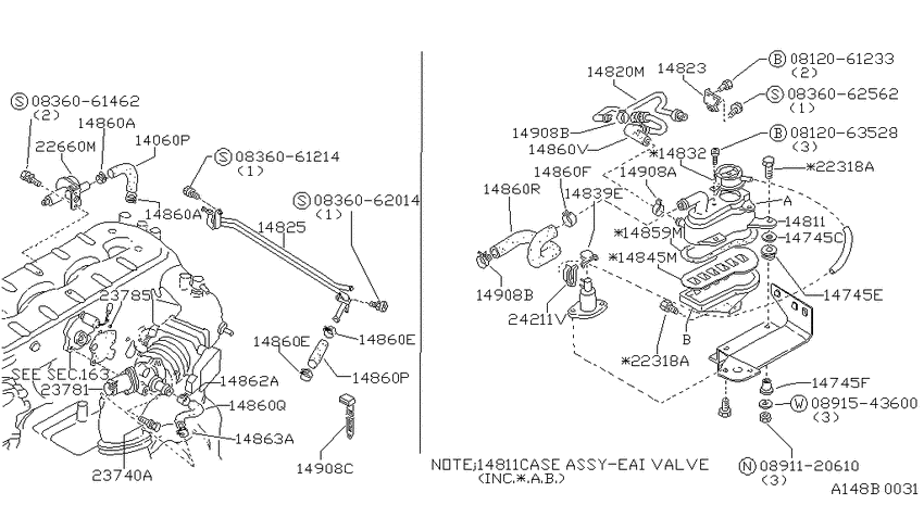 Secondary air system