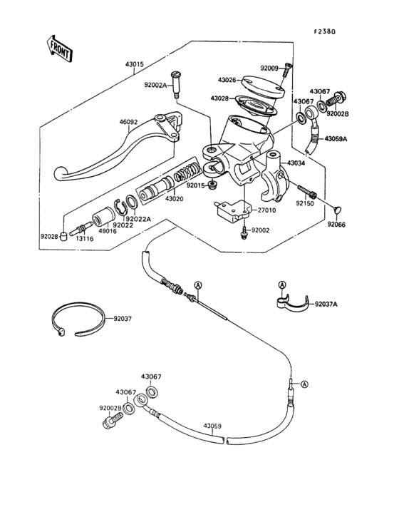 Clutch master cylinder
