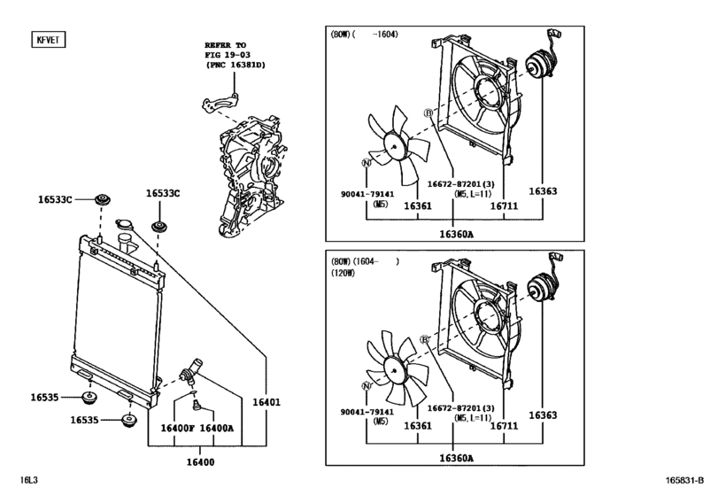 Radiator & Water Outlet