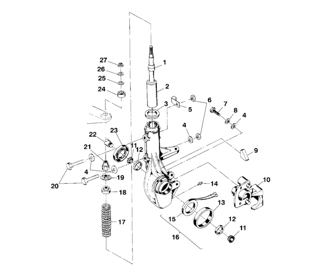 Front strut