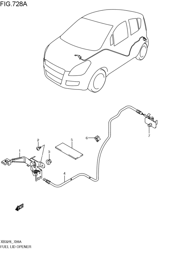 フューエルリッドオープナ