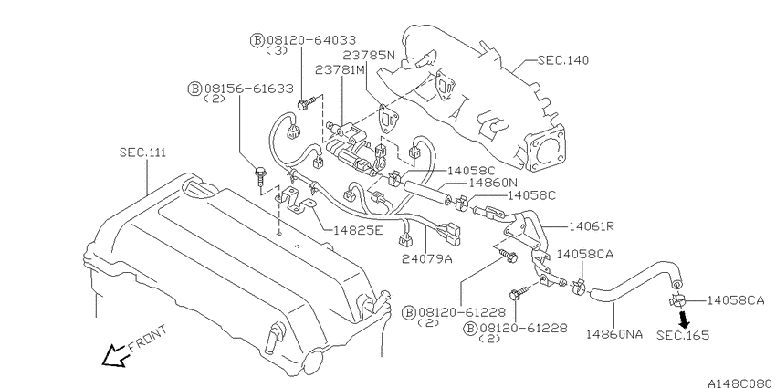 Secondary air system