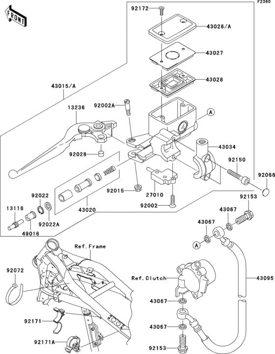 Clutch master cylinder