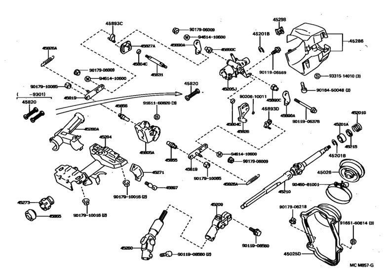 Steering Column & Shaft