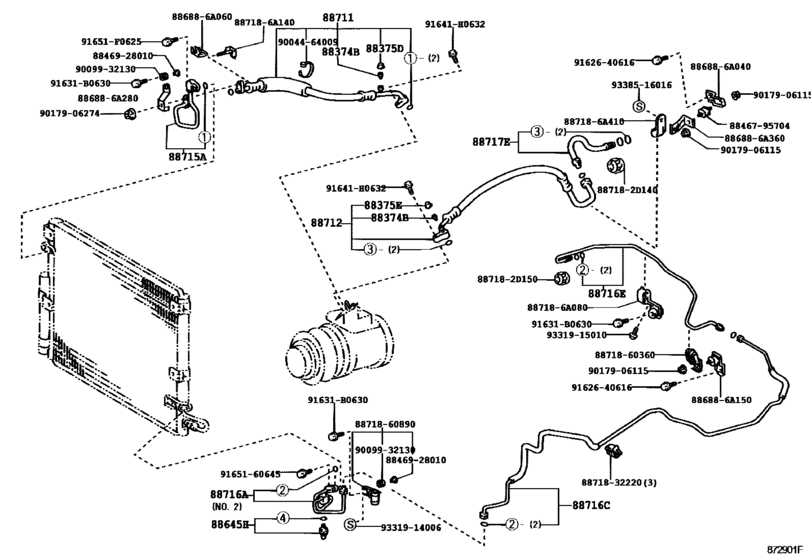 Heating & Air Conditioning - Cooler Piping
