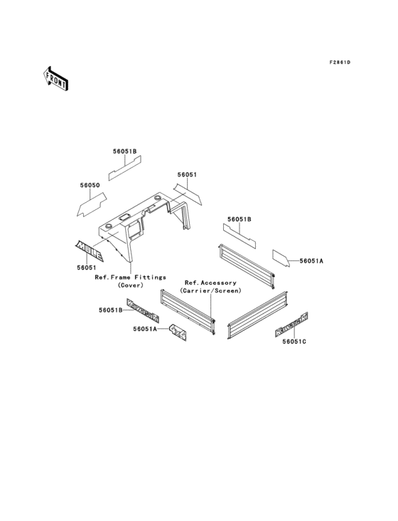 Decals(green)(kaf620-a5)