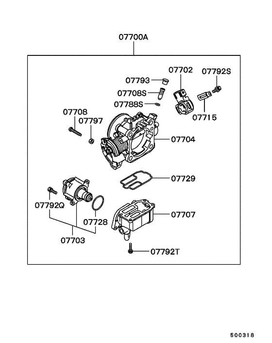Injector & throttle body