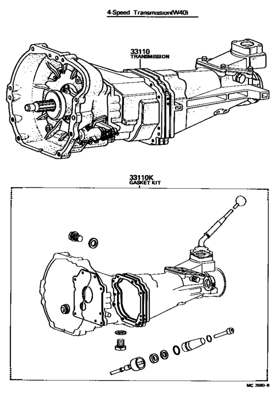 Transaxle Or Transmission Assy & Gasket Kit (Mtm)