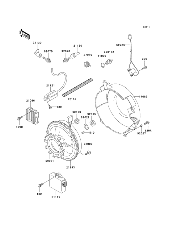 Generator/ignition coil
