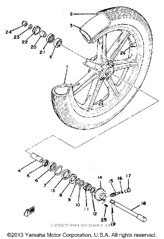 Front wheel