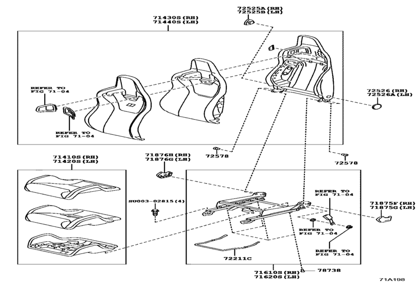 Front Seat & Seat Track