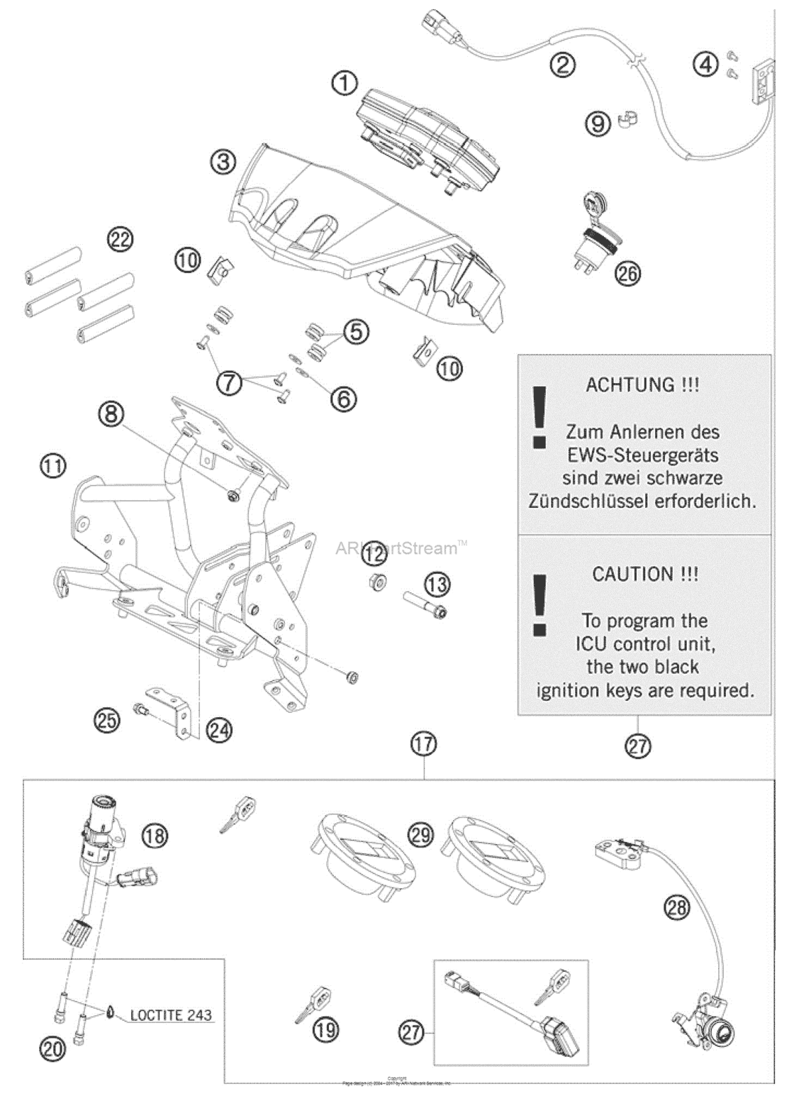 Instruments / Lock System