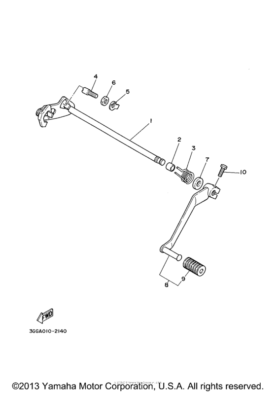 Shift shaft