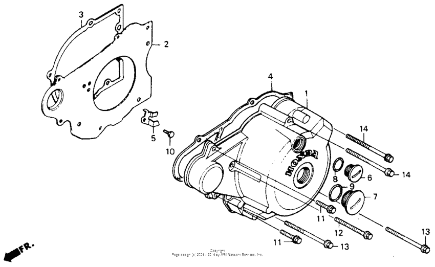Left Crankcase Cover