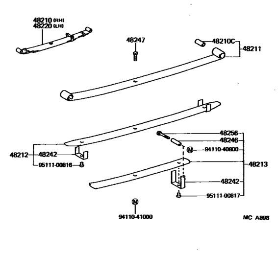 Rear Spring & Shock Absorber