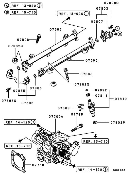Injector & throttle body