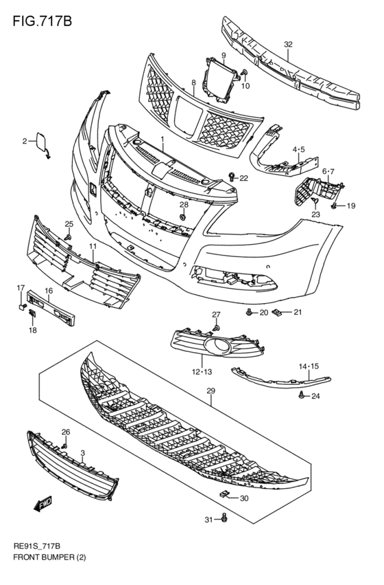 front bumper