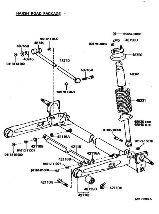 Rear Spring & Shock Absorber