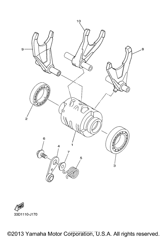 Shift Cam & Fork