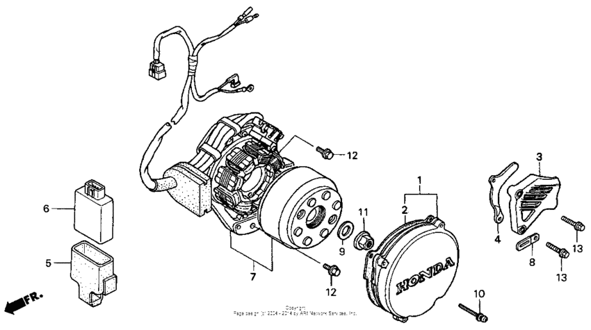 Left Crankcase Cover