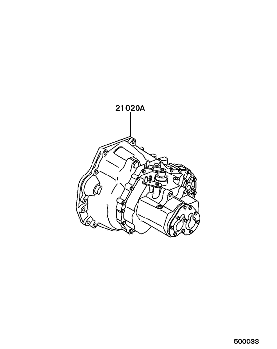 Manual transmission assy