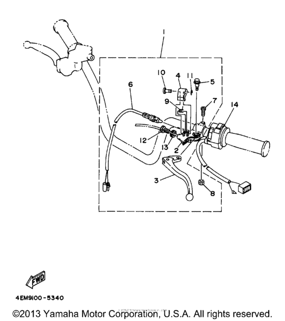 Handle switch & lever