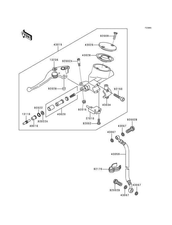 Clutch master cylinder