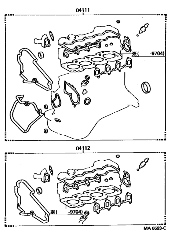 Engine Overhaul Gasket Kit