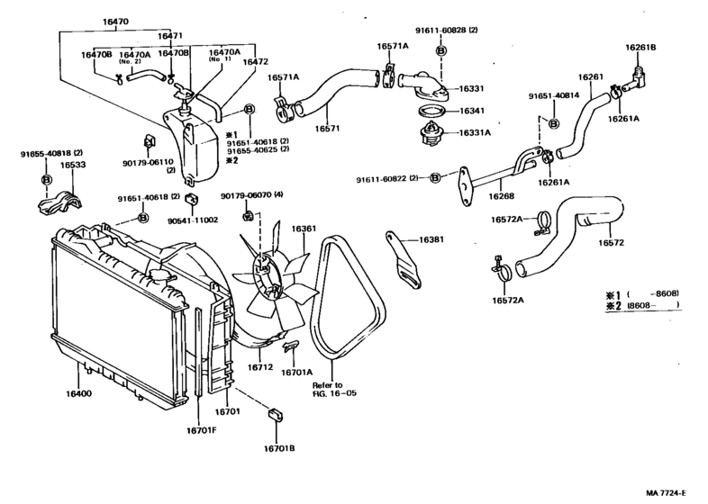 Radiator & Water Outlet