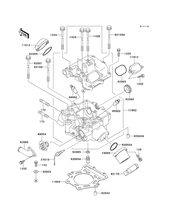Cylinder head(lf400ae532918-)