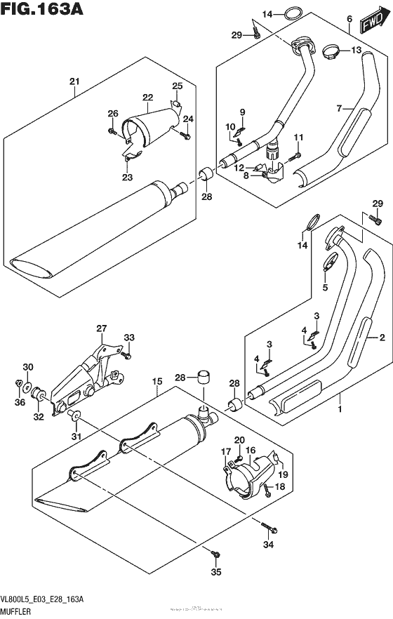 Muffler (Vl800L5 E03)