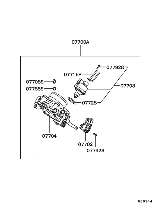 Injector & throttle body
