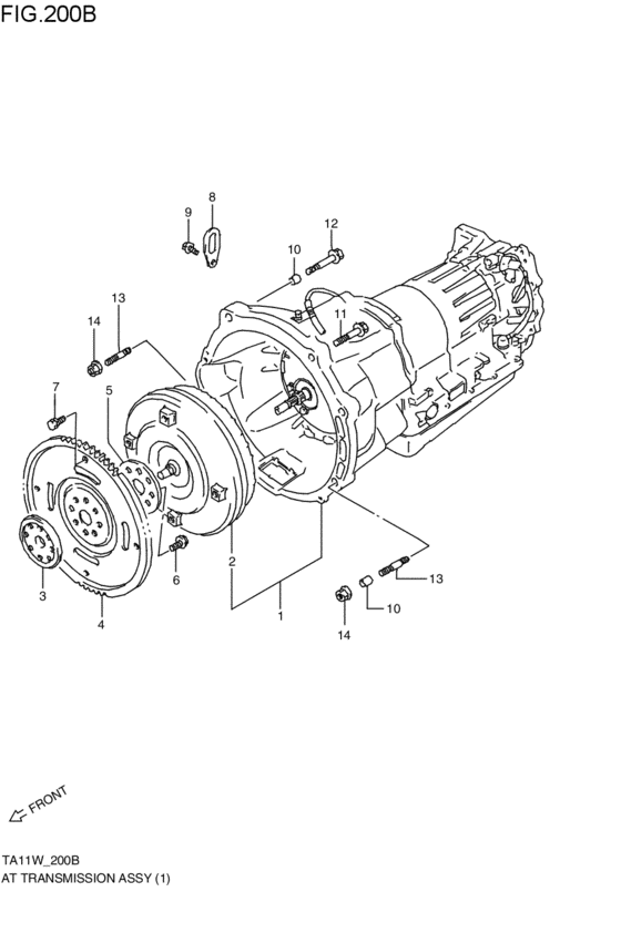 at - transmission assy
