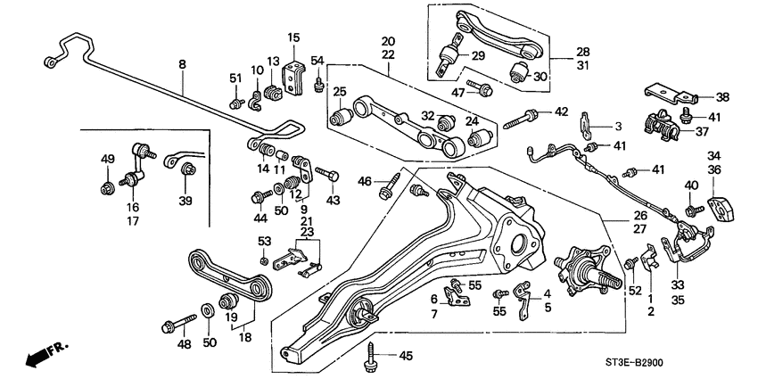 Rear stabilizer/ rear lower arm