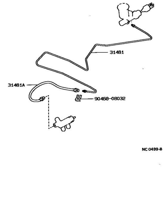 Clutch Pedal & Flexible Hose