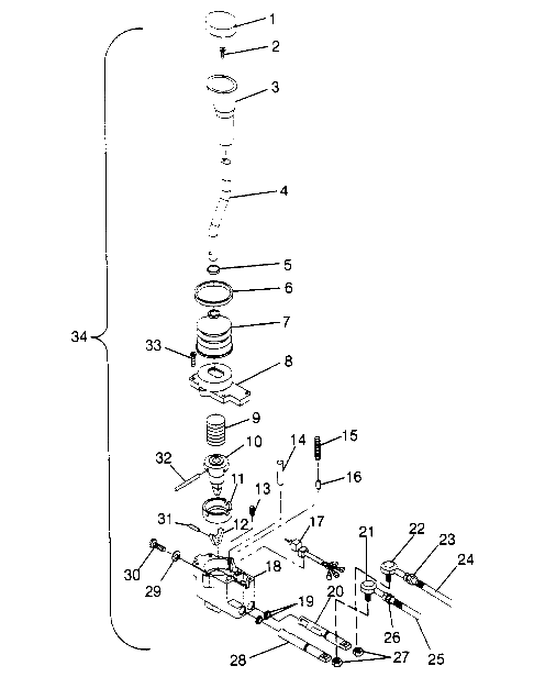Shift linkage assembly