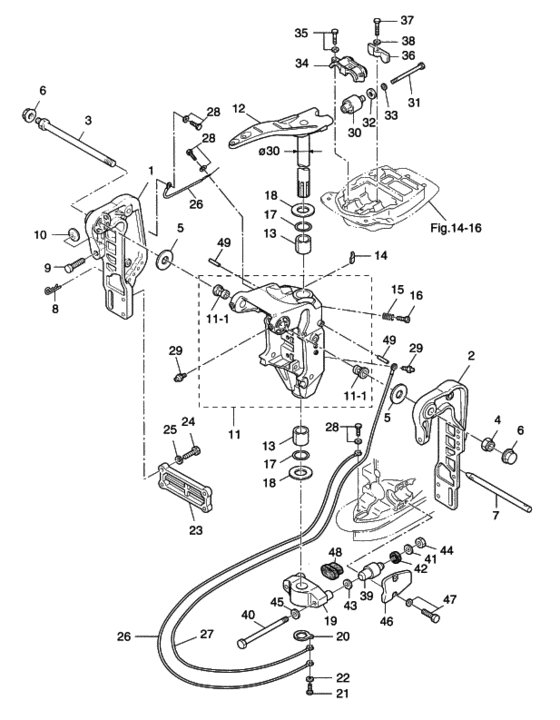 Bracket (2) (for m type)