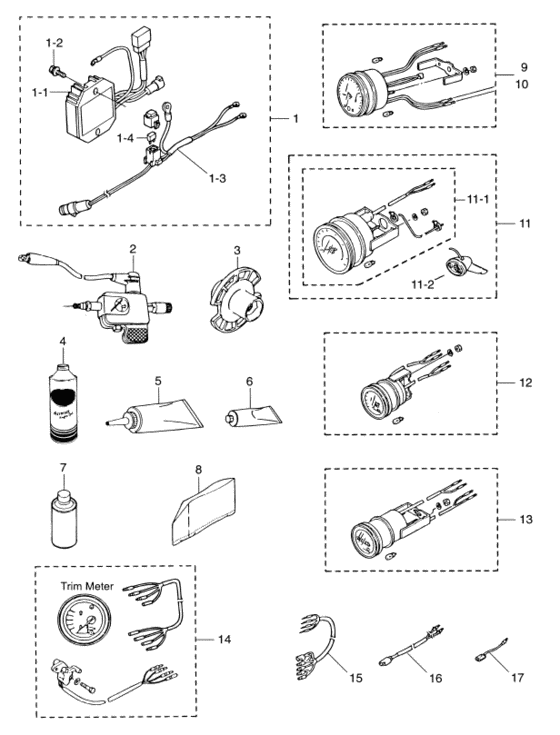 Optional parts (accessories)