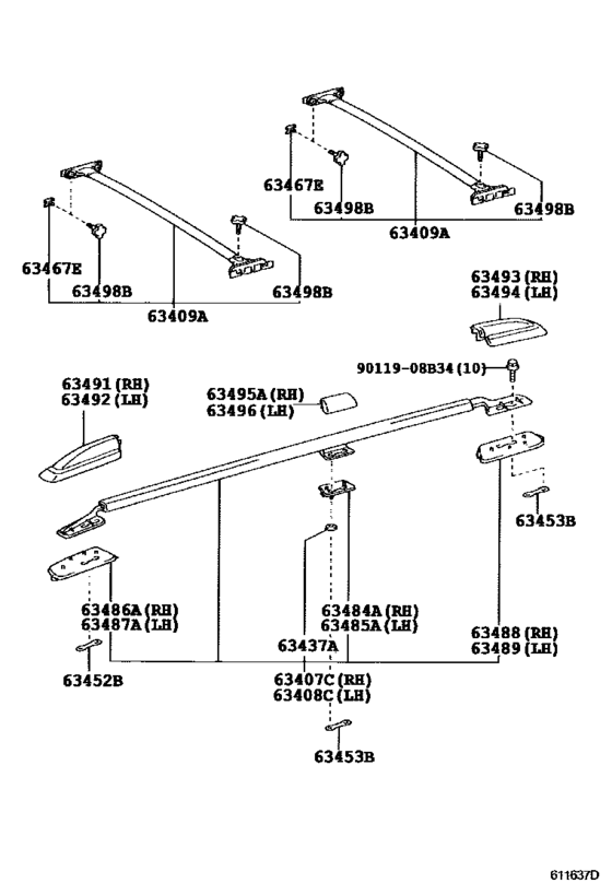 Roof Panel & Back Panel